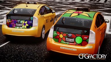Toyota Prius Taxi 2011 "Garden in Transit&quo