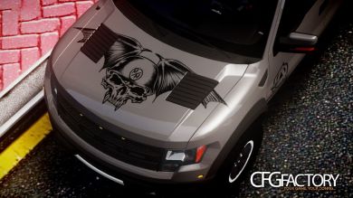 Ford F150 SVT Raptor 2011 "Metal Mulisha Skul