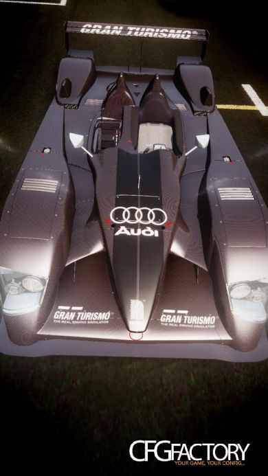 Audi R10 TDI 2008 "Stealth GT5" Paintjob