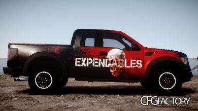Ford F150 SVT Raptor 2011 "The Expendables Th