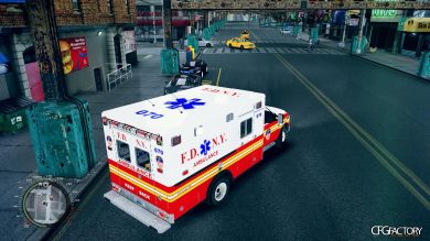 FDNY textures for F350 Ambulance by SSanchez10 v.1