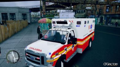 FDNY textures for F350 Ambulance by SSanchez10 v.1