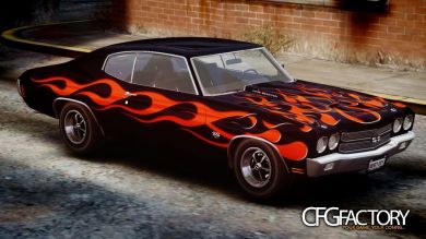 Chevrolet Chevelle SS 454 1970 "Flames"