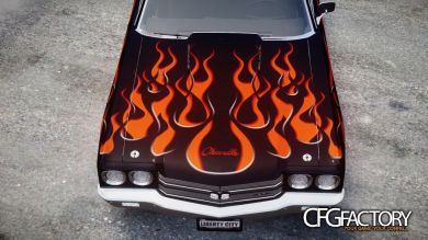 Chevrolet Chevelle SS 454 1970 "Flames"