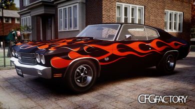 Chevrolet Chevelle SS 454 1970 "Flames"
