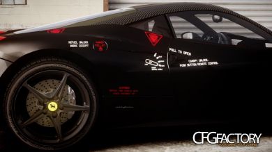 Ferrari 458 Italia 2010 "Nighthawk Custom Edi