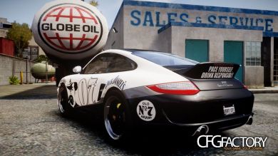 Porsche 911 Sport Classic 2010 "Jack Daniel's