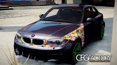BMW M1 "The StickerBomb" Paintjob
