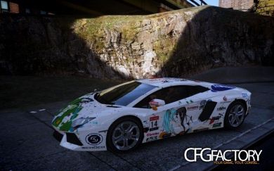 Lamborghini LP-700Body painting