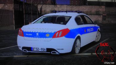 German Police Berliner Polizei Peugot