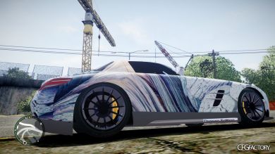 Mercedes Benz SLS Threep Edition [EPM] Paintjob