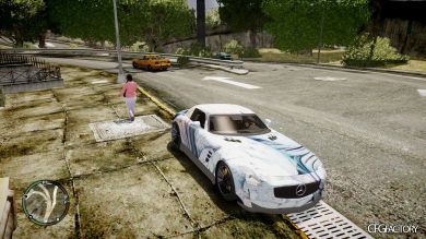 Mercedes Benz SLS Threep Edition [EPM] Paintjob