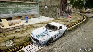 Mercedes Benz SLS Threep Edition [EPM] Paintjob