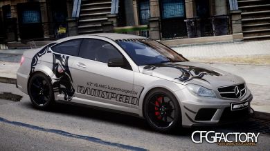 2012 Mercedes Benz C63 AMG Black Series "Rams