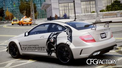 2012 Mercedes Benz C63 AMG Black Series "Rams
