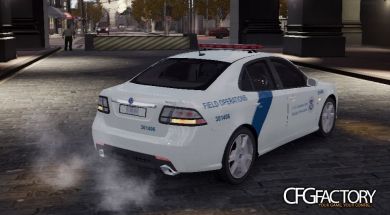 NYPD + LCPD Textures for Saab 9-3