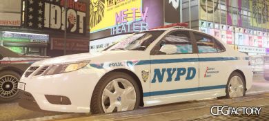 NYPD + LCPD Textures for Saab 9-3