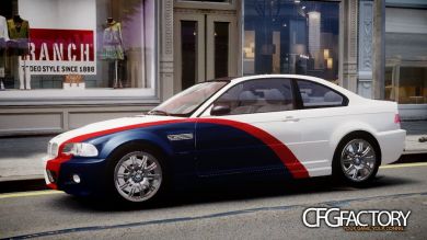 BMW M3 E46 2005 "Dr. Nagano's Stripes" P