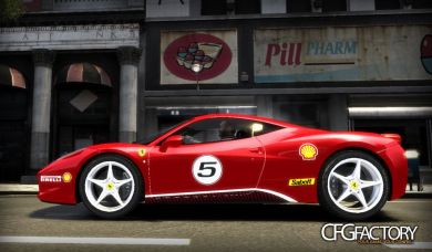 Ferrari 458 Italia 2010 "Challenge" Pain