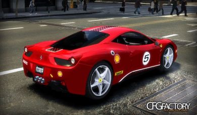 Ferrari 458 Italia 2010 "Challenge" Pain