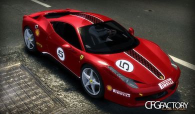 Ferrari 458 Italia 2010 "Challenge" Pain