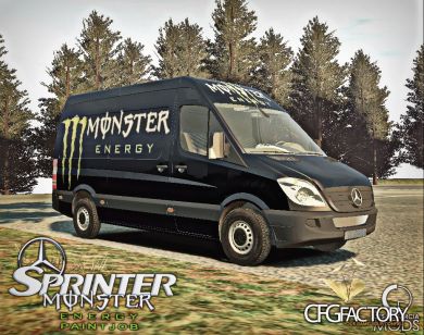 2011 Mercedes Benz Sprinter Monter Energy Paintjob