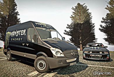 2011 Mercedes Benz Sprinter Monter Energy Paintjob