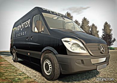 2011 Mercedes Benz Sprinter Monter Energy Paintjob