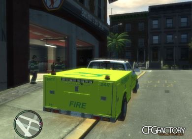Vice City Dodge RAM Fire