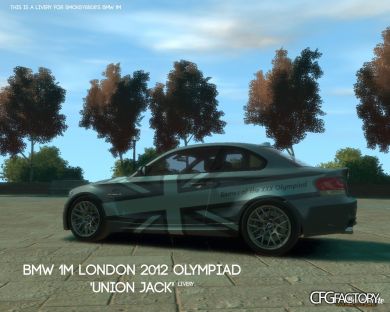BMW 1M 'London 2012 Union Jack' livery
