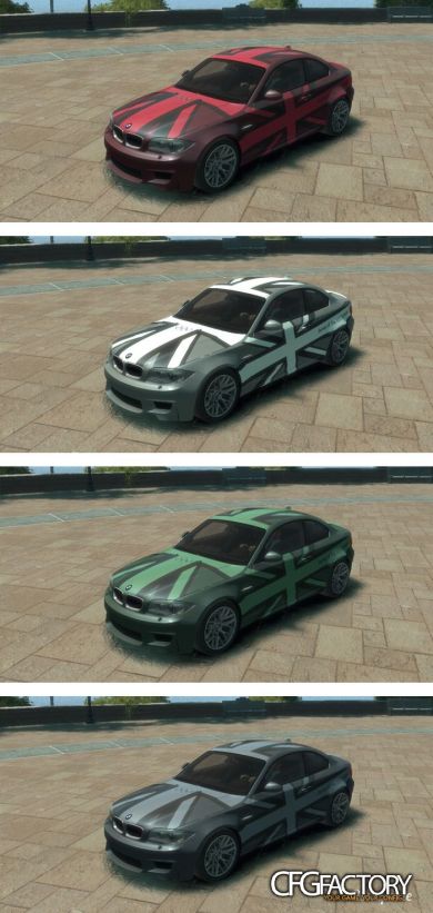 BMW 1M 'London 2012 Union Jack' livery