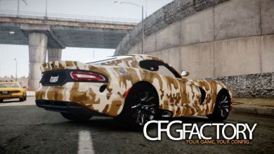 2013 SRT Viper GTS "Autumn Camo" Paintjo