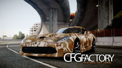 2013 SRT Viper GTS "Autumn Camo" Paintjo