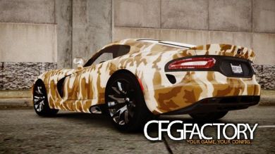 2013 SRT Viper GTS "Autumn Camo" Paintjo