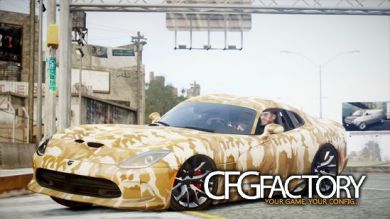 2013 SRT Viper GTS "Autumn Camo" Paintjo