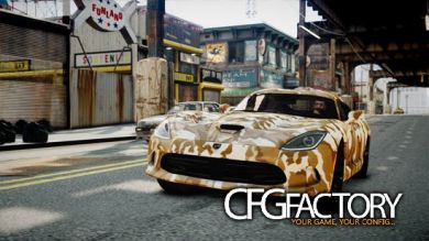 2013 SRT Viper GTS "Autumn Camo" Paintjo