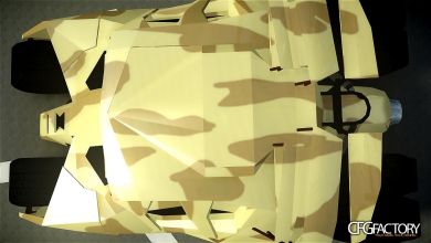 Batman Army Tumbler HQ Retextured