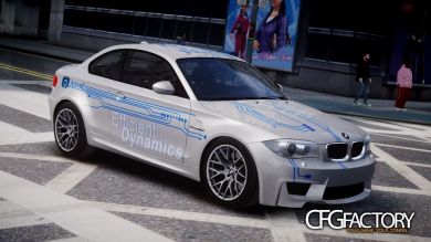 2011 BMW 1M "Concept ActiveE" Paintjob