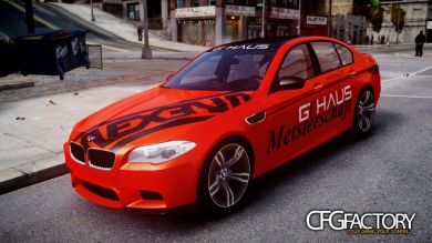 2012 BMW M5 F10 "GTHAUS" Paintjob