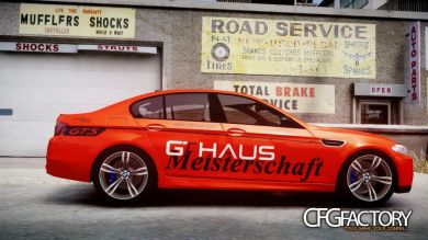 2012 BMW M5 F10 "GTHAUS" Paintjob