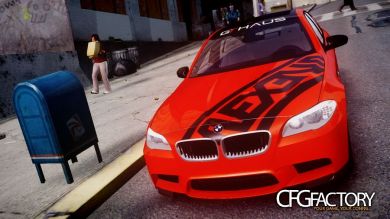 2012 BMW M5 F10 "GTHAUS" Paintjob