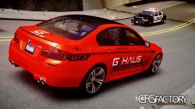 2012 BMW M5 F10 "GTHAUS" Paintjob