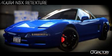 Acura NSX 1997 Retexture
