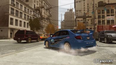 Subaru Chaos Paintjob for Subaru Impreza WRX STi b