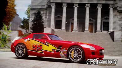 2011 Mercedes Benz SLS AMG v3.0 "Lightning Mc