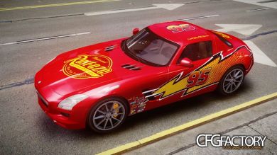 2011 Mercedes Benz SLS AMG v3.0 "Lightning Mc