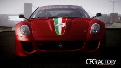 2010 Ferrari 599xx "#4" Paintjob