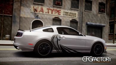 2013 Ford Mustang Boss 302 "Cobra Theme"