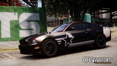 2013 Ford Mustang Boss 302 "SR-71 Blackbird&q