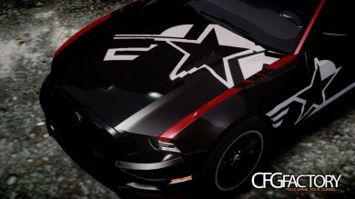 2013 Ford Mustang Boss 302 "SR-71 Blackbird&q